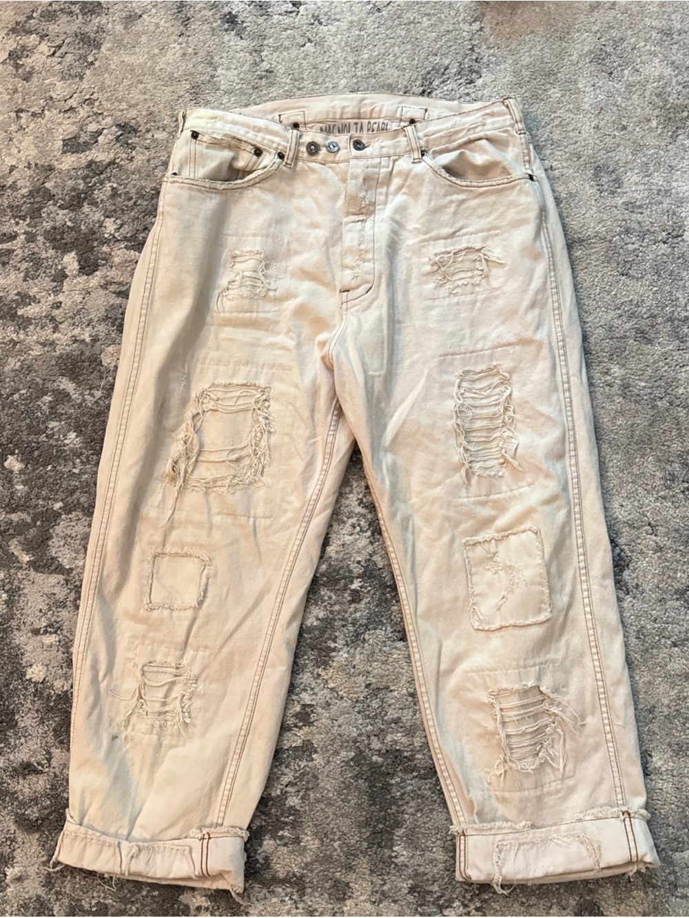 NWOT! Magnolia Pearl Miners denim in "Moonlight". Hard to find. OSFA - Picture 2 of 8